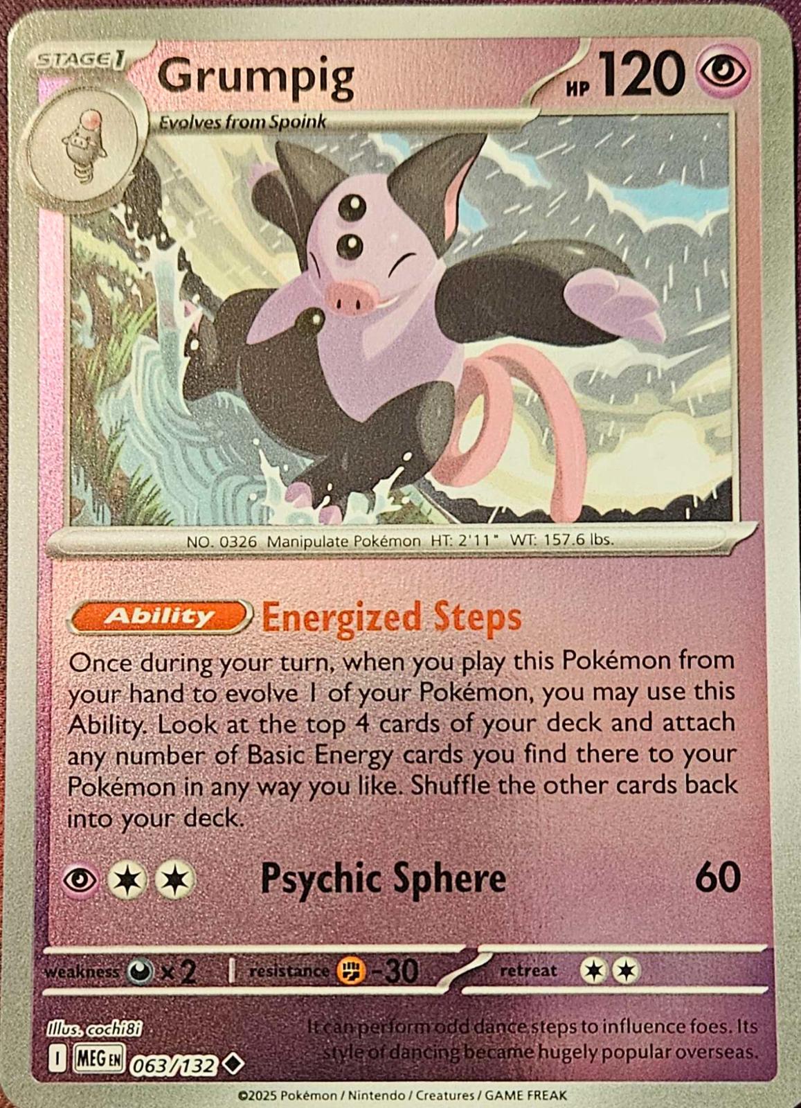 Grumpig [Reverse Holo]